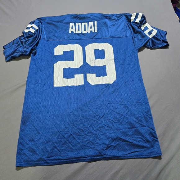 Reebok Other - Flaws Reebok Indianapolis Colts Joseph Addai NFL Jersey Mens L Blue #29 Mesh